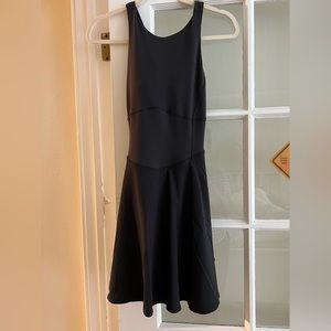 Lululemon court crush tennis dress - black